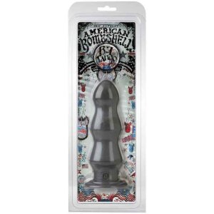 Doc Johnson American Bombshell B-7 Tango Analplug Grau ⌀...