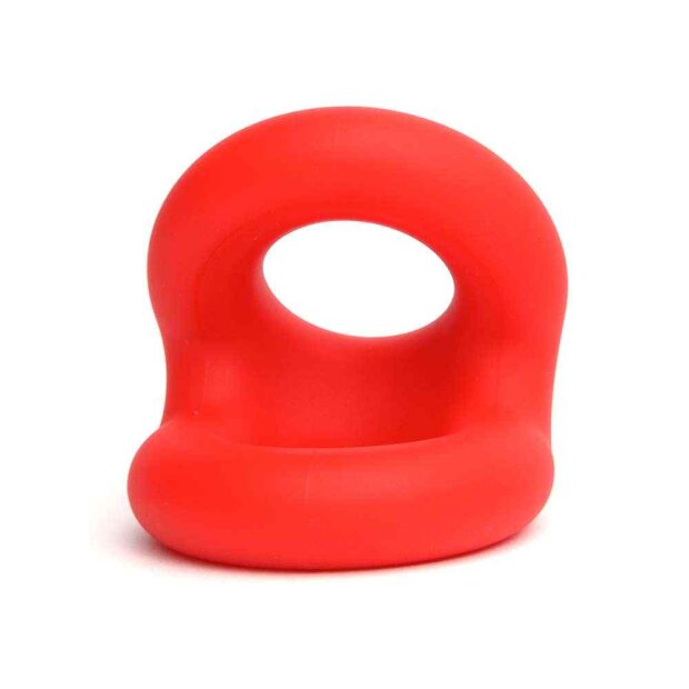 Liquid Silicone Rugby Ring Red