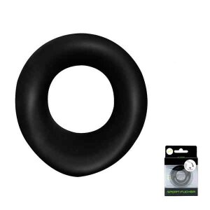Sport Fucker Liquid Silicone Wedge Penisring Schwarz