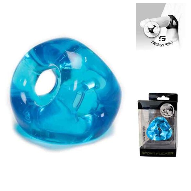 Sport Fucker Energy Ring Bleu glacé