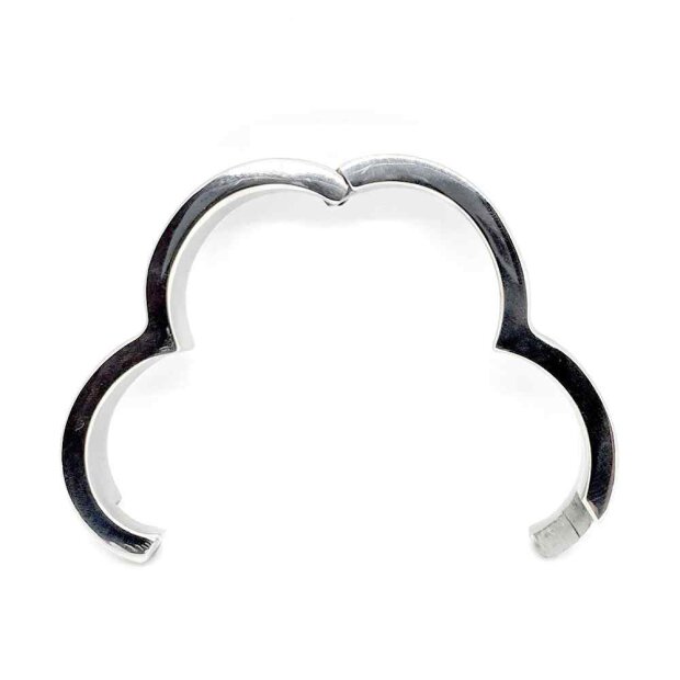 Black Label Super 8 Penisring Silber ⌀ 3,5 cm