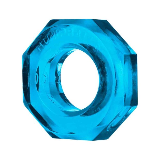 Oxballs Humpballs Penisring Transparent Blau