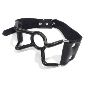 Spider Silence Stainless Steel Mouth Gag With PVC Coating