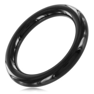 Black Line - Stainless Steel Cock Ring 8 mm. x 50 mm.