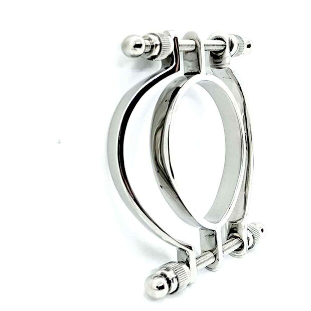 Stainless Steel Pussy Clamp 2.0 With Ø 55 mm. Fuck Hole