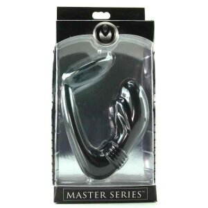 Master Series Cobra Silicone P-Spot Massager and Cock...