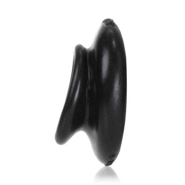 Oxballs Juicy XL Padded Cockring - Silicone Smoosh - Black