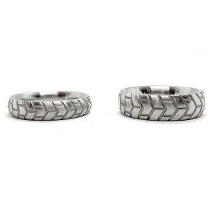 Stainless Steel Tire DoNut Cockring - Large - 45 mm