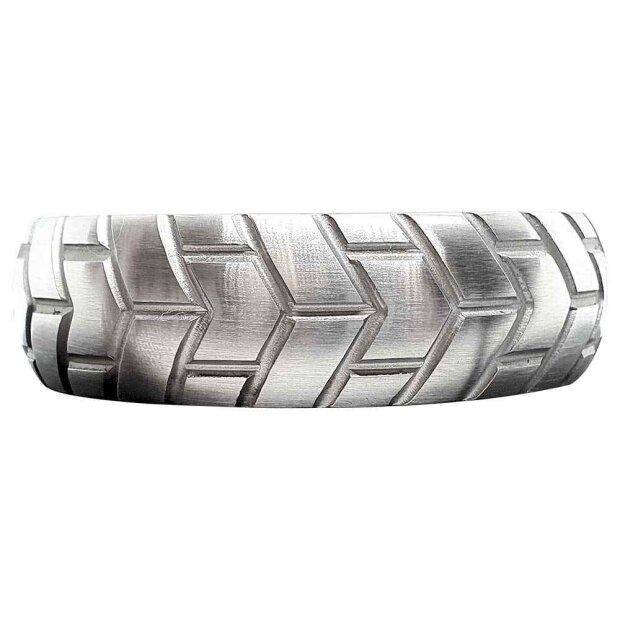Stainless Steel Tire DoNut Cockring - Jumbo - 40 mm