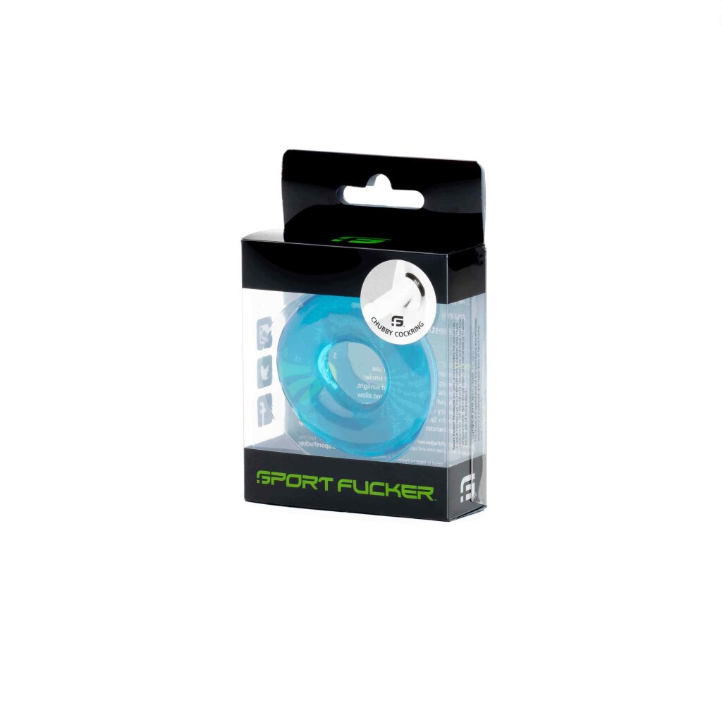 Sport Fucker Chubby Gummi Cockring Penisring Transparent ⌀ 2,2 cm, 9,95 €