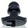 Oxballs Drain-O Flow-Thru Buttplug Small Tunnelplug Schwarz ⌀ 5,8 cm