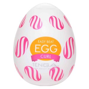 TENGA Egg Curl Taschenmuschi 6 Teilig