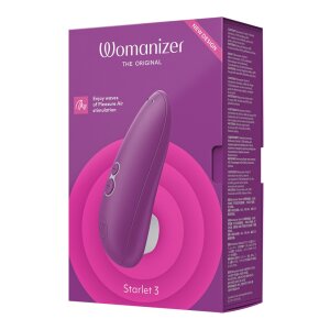 Womanizer Starlet 3 pressure wave stimulator purple