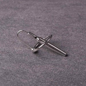 Hollow Penisplug with Glansring 25 mm