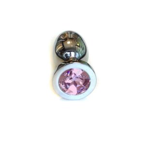 Jewel Buttplug Large Pink