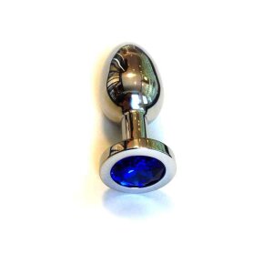 Jewel Buttplug Large Blue
