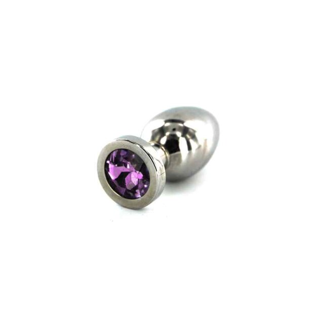 Jewel Buttplug Small Purple