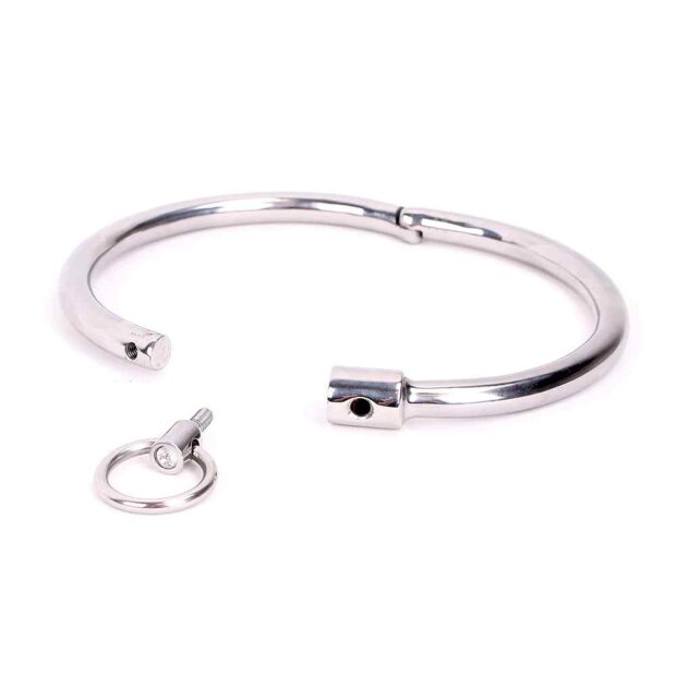 Cathedral Round Collar Keyless Gem M