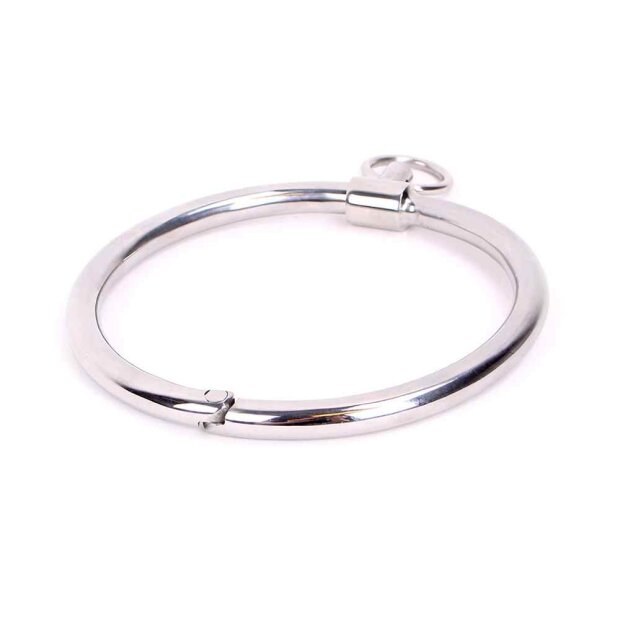 Cathedral Round Collar Keyless Gem M