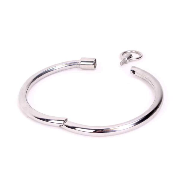 Cathedral Round Collar Keyless Gem M