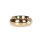 Gold Donut Cockring with Jewel Thick 40 mm