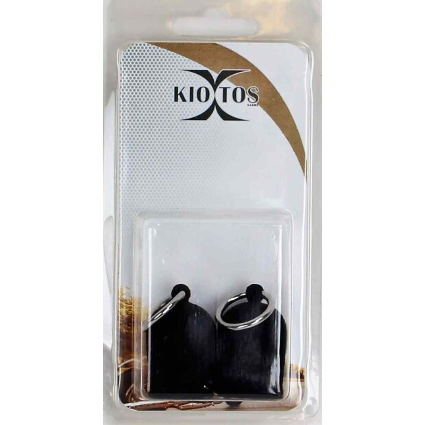 Kiotos Silicone Leech Suckers Large Brust- und Nippelpumpen Schwarz ⌀ 2 cm