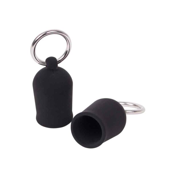 Kiotos Silicone Leech Suckers Small Brust- und Nippelpumpen Schwarz ⌀ 1,7 cm