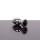 Kiotos Steel Jewel Buttplug Small Black Analplug Silber ⌀ 2,5 cm