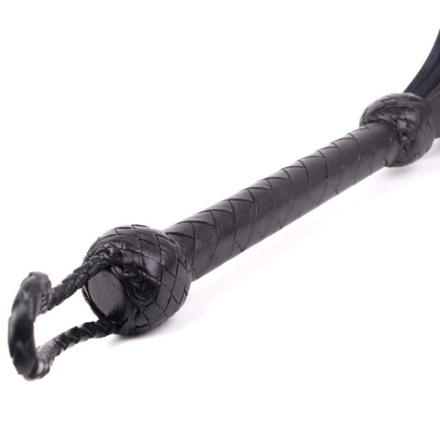 3-Fold Spade Slaper Black Leather