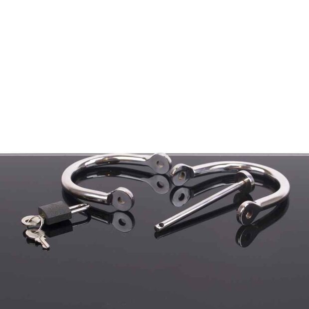 D-Handcuffs Stainless Steel