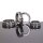 Kiotos Steel Chain Link Cockring Silber ⌀ 5 cm