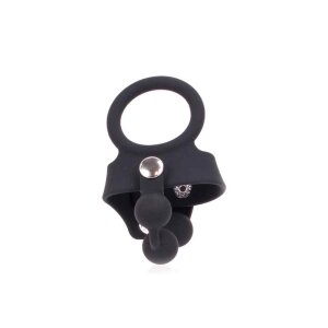 Kiotos Silicone Ball Spreader Penisring Schwarz ⌀ 4 cm