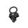 Kiotos Silicone Ball Spreader Penisring Schwarz ⌀ 4 cm