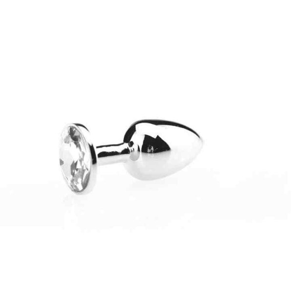 Perfect Lover Butt Plug Aluminium Small Analplug Silber ⌀ 2,5 cm