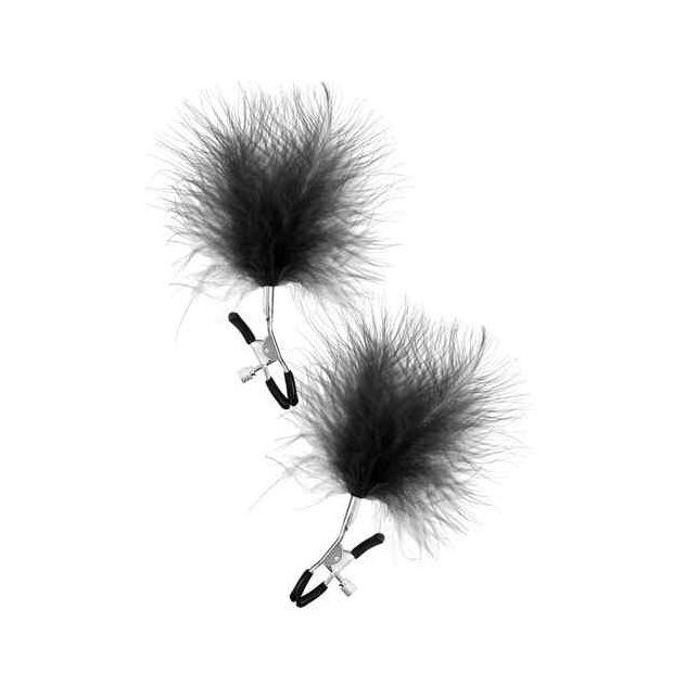 Set 2 Pinces A Seins Black