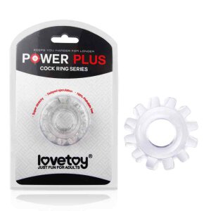 POWER PLUS Cockring 02 Clear