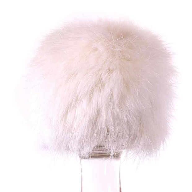 Glass Buttplug White Tickler