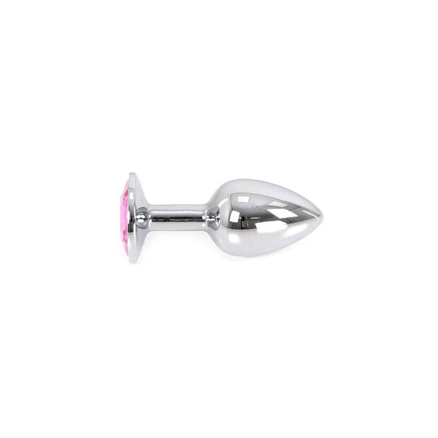 Perfect Lover Buttplug Aluminium Pink Small Analplug Pink ⌀ 3 cm