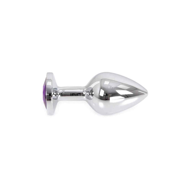 Perfect Lover Buttplug Aluminium Medium Analplug Lila ⌀ 3,5 cm