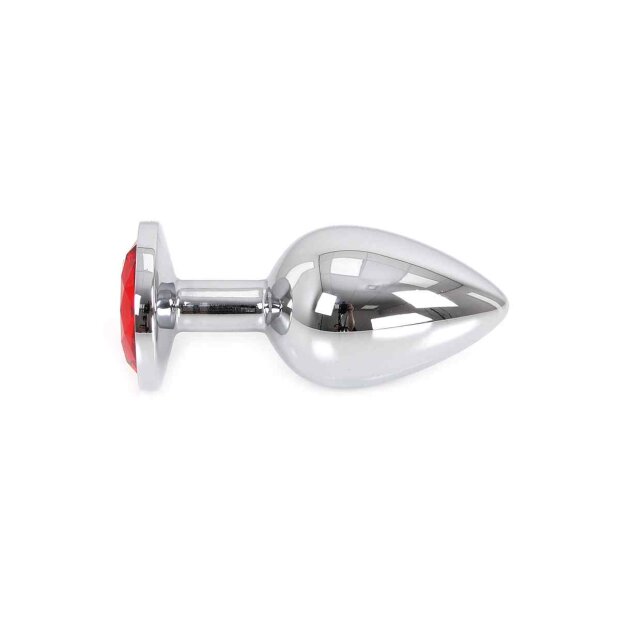 Buttplug Aluminium Red Large