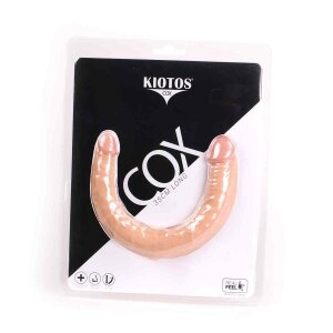 Kiotos COX 025 Flesh Doppeldildo Beige 35 cm ⌀ 3 cm