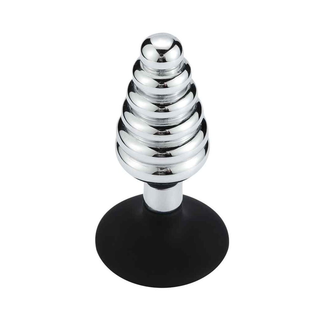 Ribbed Anal Plug With Suction Cup, 29,95 €