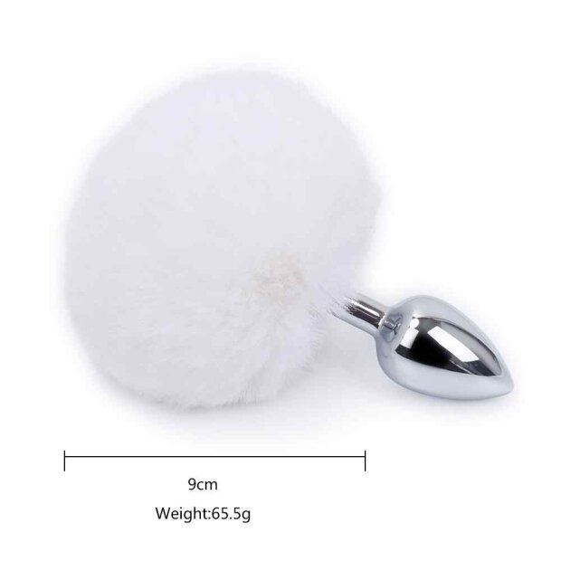 Kiotos - Bunny Tail White 2,8 cm