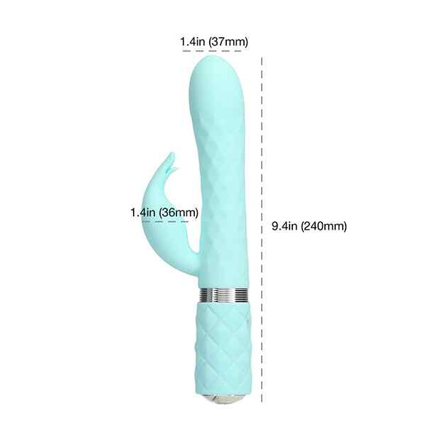 Pillow Talk Lively Rabbit Vibrator Türkis