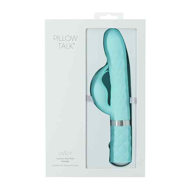 Pillow Talk Lively Rabbit Vibrator Türkis
