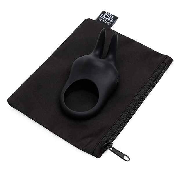 Fifty Shades of Grey Sensation Vibrating Rabbit Love Ring