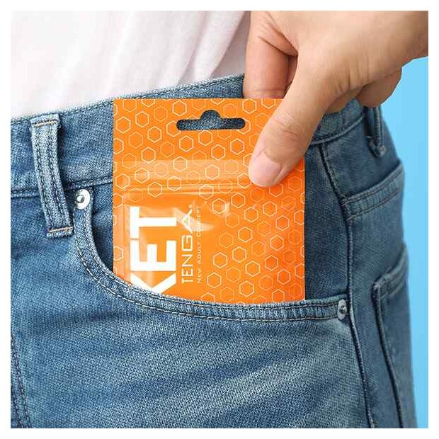 TENGA Pocket Stroker Hexa-Brick Taschenmuschi