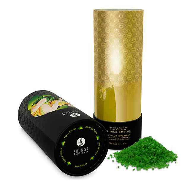 Shunga Oriental Crystals Bath Salts Lotus Flower 500 gram