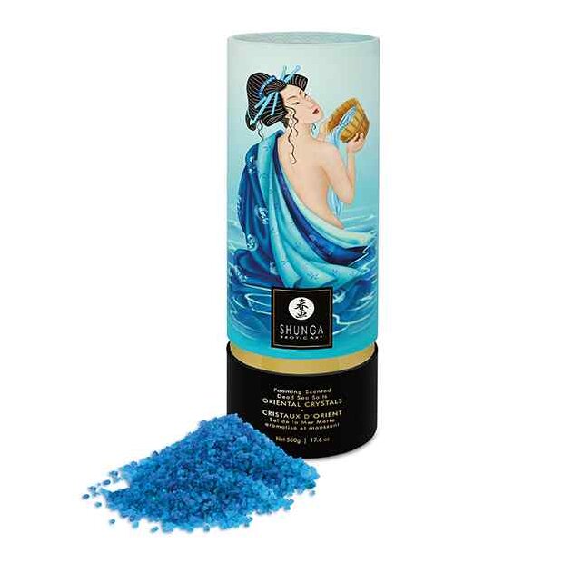 Shunga Oriental Crystals Bath Salts Ocean Temptations 500 gram