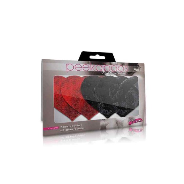 Peekabo Pasties Stolen Kisses Hearts